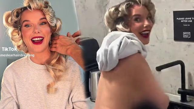 Helen Flanagan kuaförde koltuk altını yıkamak istedi! Üstsüz kaldığı anlar TikTok'ta paylaşıldı