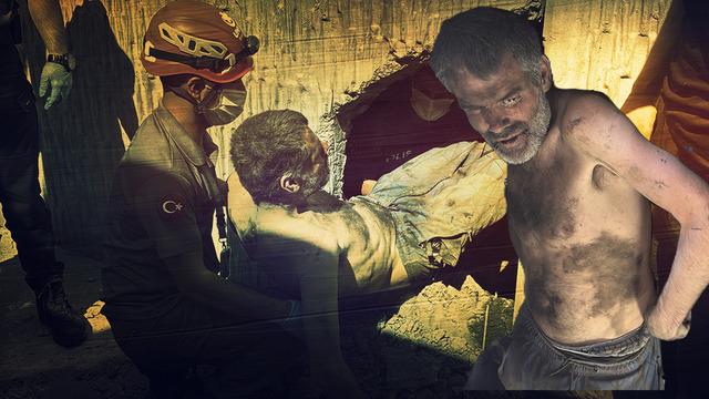 İstanbul'da girdiği dar alanda günlerce mahsur kaldı! Yarı çıplak, bitkin ve yaralı...