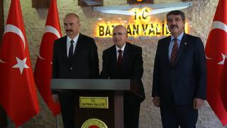 Hazine ve Maliye Bakanı Şimşek, Batman Valiliğini ziyaret etti