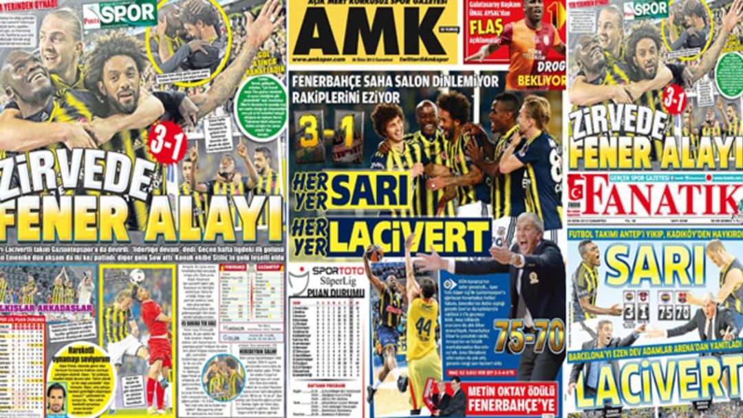 Sporun Manşetleri (26 Ekim 2013)