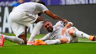 Real Madrid'de Dani Carvajal sakatlandı