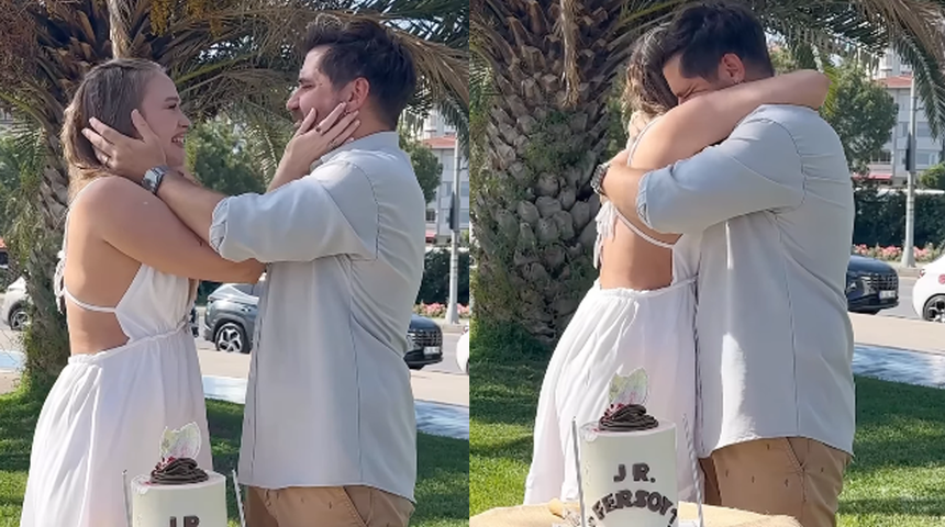 Begüm Öner ve Ceyhun Fersoy bebeklerinin cinsiyetini öğrendi! Gözyaşlarını tutamadılar