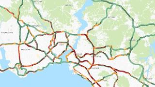 Haftanın ilk iş gününe yağmur eklendi trafik kilitlendi! Yoğunluk yüzde 90'a ulaştı