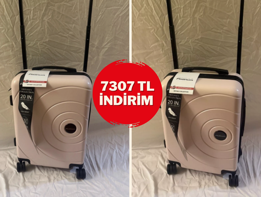 Seyahat tutkunları buraya! Hafif ve dayanıklı o valizde dev fırsat