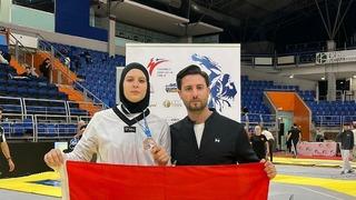 Aydınlı Elifnaz Avrupa’dan bronz madalya ile döndü