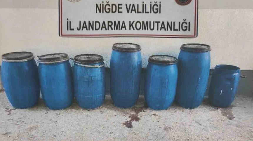Niğde’de 920 litre sahte şarap ele geçirildi