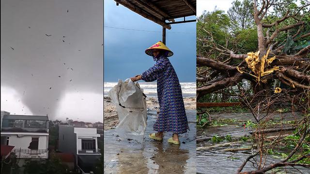 8 kişi öldü 7 yaralı var 17 kişi kayıplara karıştı! Bir ülke kabusu yaşıyor: Tayfun resmen yıktı geçti