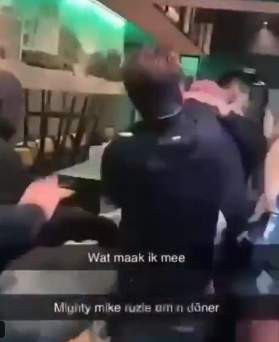 Dünya şampiyonunun kebapçı kavgası! Çevredekiler o anları saniye saniye kayda aldı 1