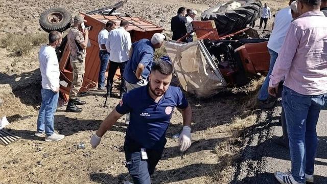 Şırnak’ta traktör devrildi: 1 ölü, 4 yaralı