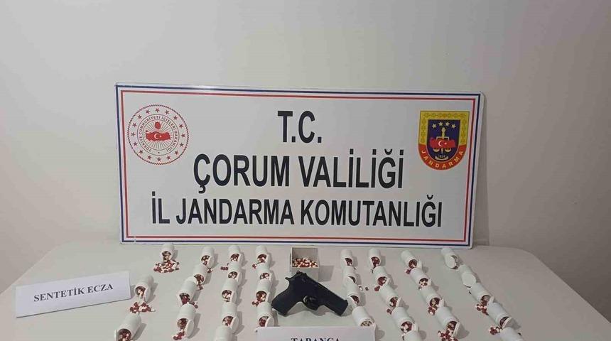 Çorum’da uyuşturucu operasyonu: 3 tutuklama