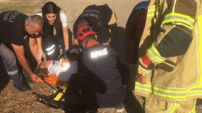 Tunceli'de trafik kazası: 5 Yaralı