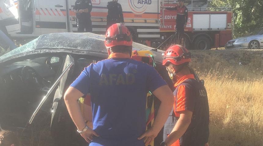 Tunceli’de trafik kazası! Yaralılar var