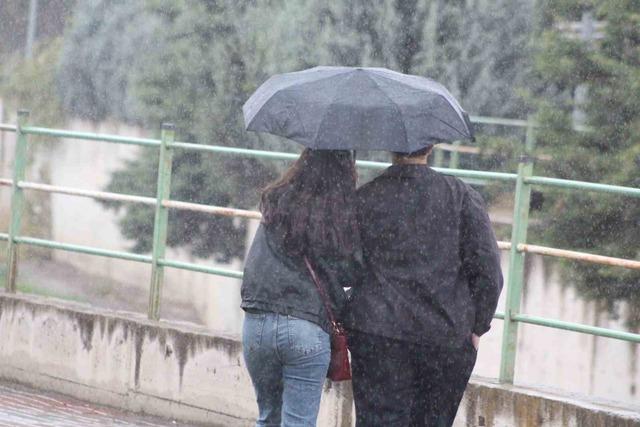 Tekirdağ da yağmur etkili oldu 2