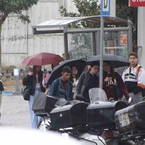 Tekirdağ'da yağmur etkili oldu