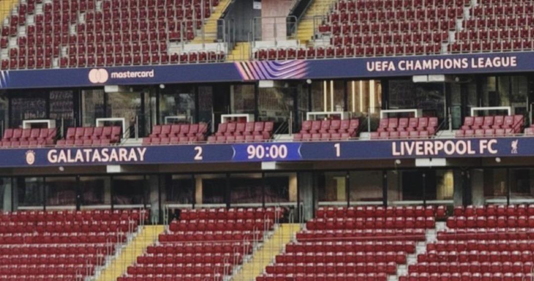 Liverpool ma&ccedil;ı &ouml;ncesi RAMS Park ta skorbord testi! Yansıtılan skor g&uuml;ndem oldu...  1