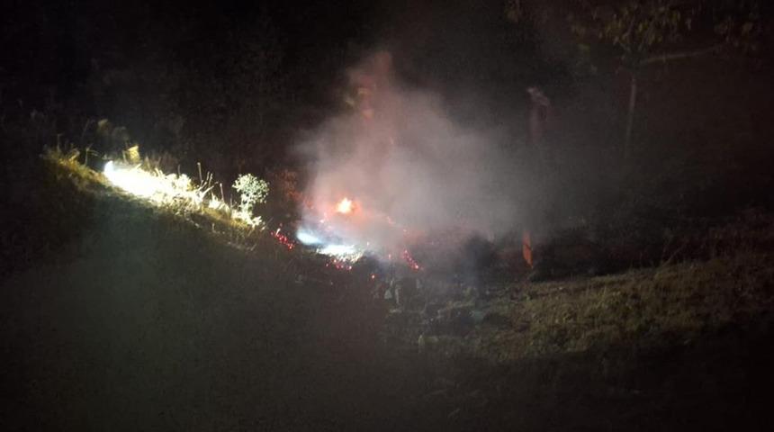 Bingöl’de çıkan yangın söndürüldü! Soğutma çalışmaları sürüyor