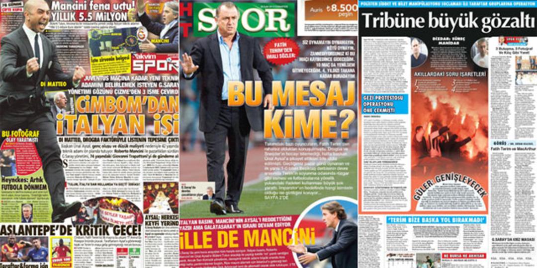 Sporun Manşetleri (28 Eyl&uuml;l 2013)