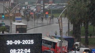 Samsun’da kuvvetli sağanak