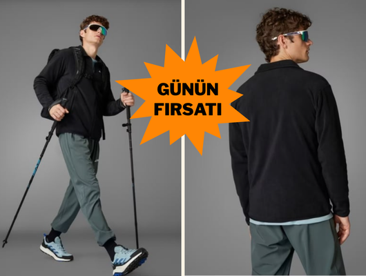 Onsuz bir kış düşünülemez! Adidas Terrex Polar Ceket indirimde