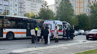 Eskişehir'de yayaya çarpan otomobilin sürücüsü şok yaşadı