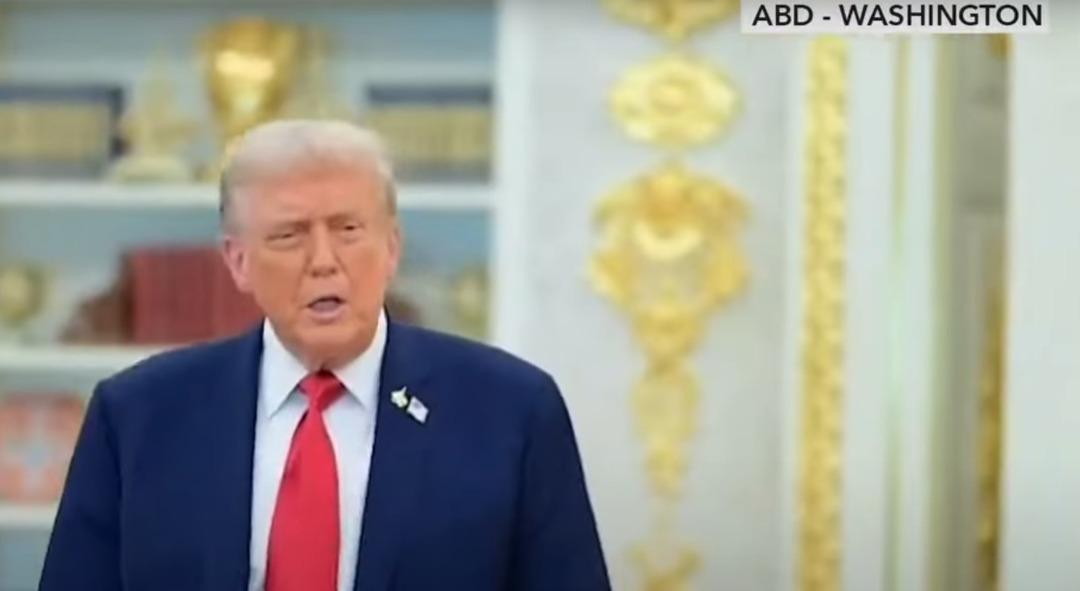 Trump ın  altın  takıntısı!  Çıldırıyorlar  Her yeri altınla doldurdu 1