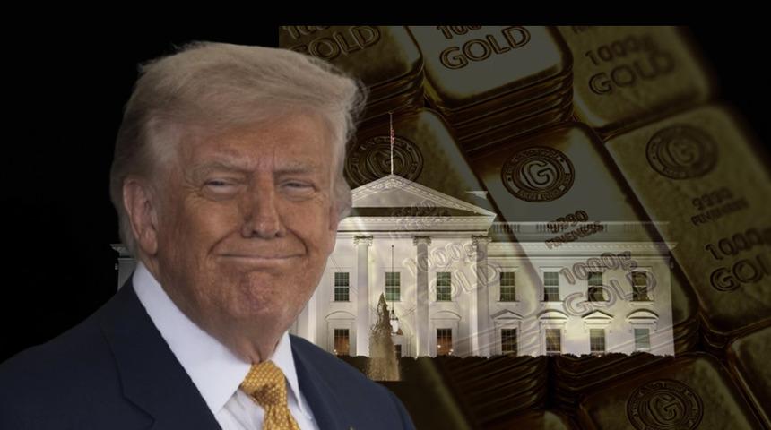 Trump'ın 'altın' takıntısı! 'Çıldırıyorlar' Her yeri altınla doldurdu