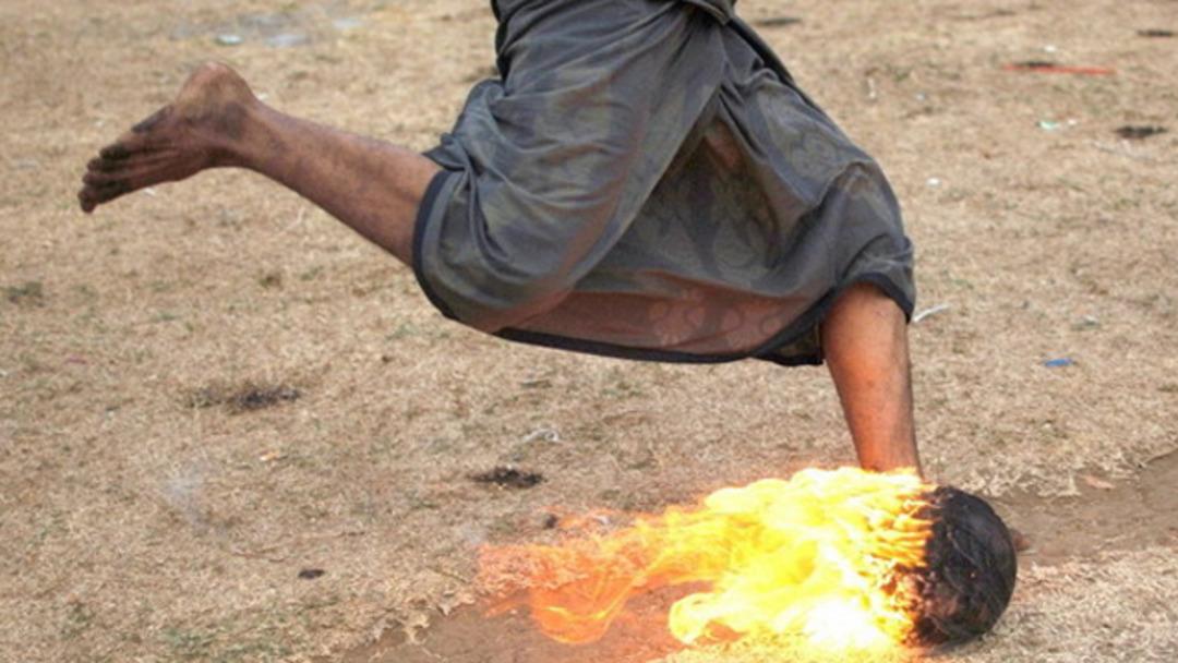 İşte en ateşli futbol!