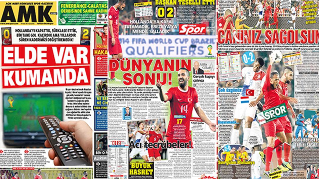 Sporun Manşetleri (16 Ekim 2013)