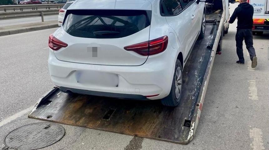 Kocaeli’de korsan taşımacılık yapan sürücüye ceza kesildi