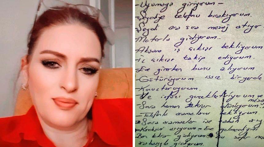 Cinayeti adım adım planladığı notlar ortaya çıktı! Eski eşini öldüren caniye ağırlaştırılmış müebbet... 