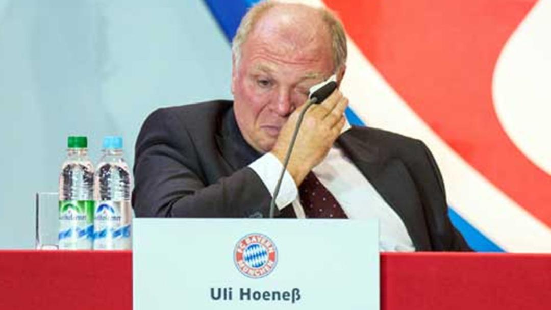 Bayern M&uuml;nih başkanının g&ouml;zyaşları