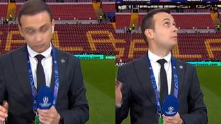 Galatasaray-Liverpool maçı öncesi saha kenarında komik an! Müzik sesini duyduğu anda...