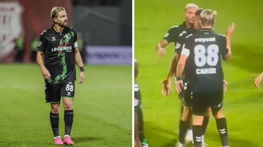 Takım arkadaşına tokat atan Caner Erkin'e rekor ceza!