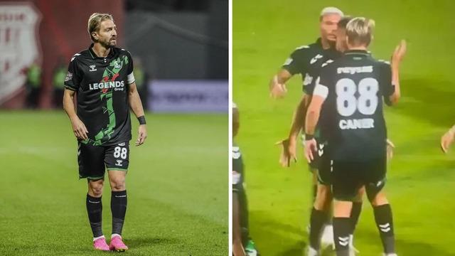 Takım arkadaşına tokat atan Caner Erkin'e rekor ceza!
