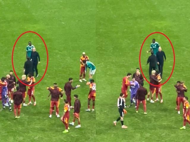 Liverpool'un hocası Arne Slot'tan maç sonunda Okan Buruk'a olay hareket!