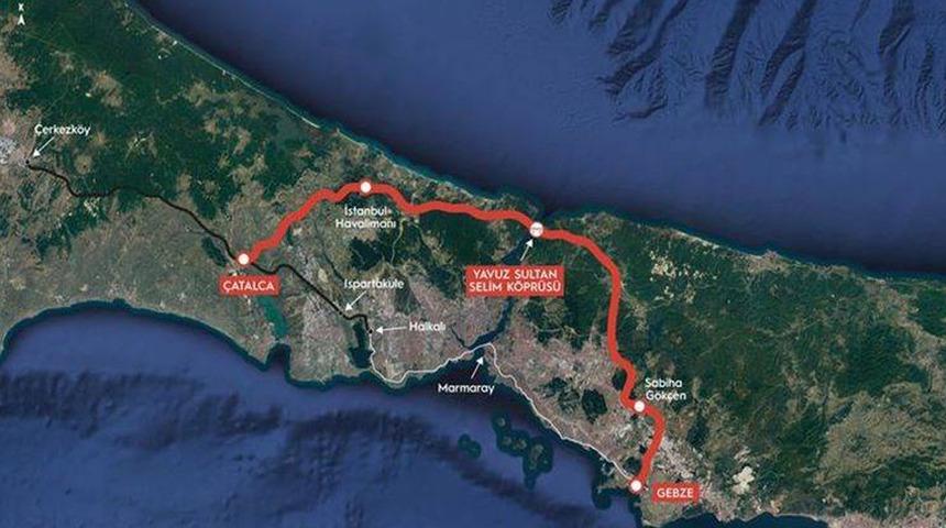 Marmaray’ın yükü hafifliyor! “İstanbul Kuzey Demiryolu Geçişi Projesi” geliyor