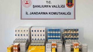 Şanlıurfa’da bin 240 kaçak paket sigara ele geçirildi