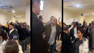 Hastane ortasında sıra kavgası! Polis araya girip ayırdı