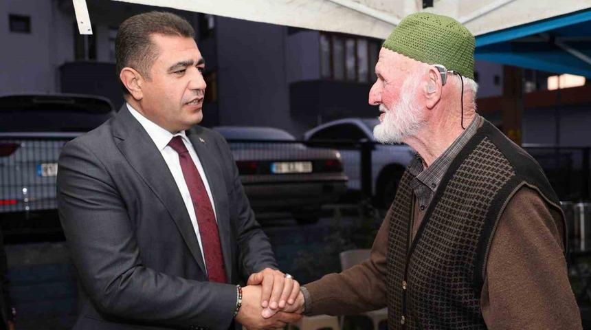 Vali Aslan’dan muhtara taziye