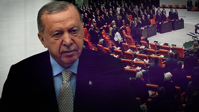 Son dakika | TBMM kürsüsünde Cumhurbaşkanı Erdoğan'dan 'dejavu' çıkışı! CHP sıraları boş kaldı, o vekiller ayakta karşıladı