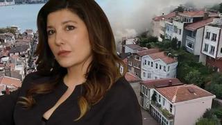 Beşiktaş'ta korkutan yangın! Şebnem Bozoklu'nun evi de hasar gördü