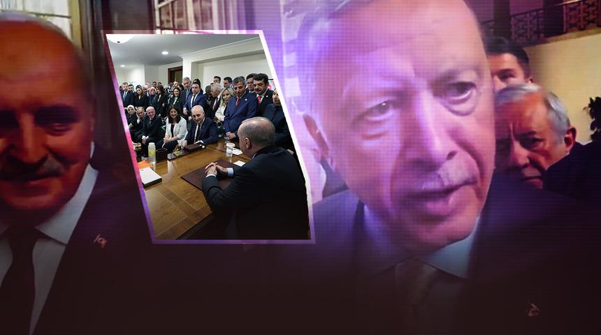 TBMM'de sürpriz zirve: Erdoğan dört parti lideriyle bir araya geldi! Tek cümlelik yorum