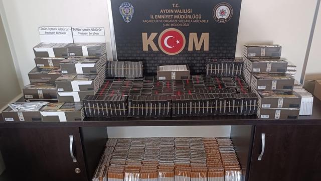 Aydın’da kaçak tütün ve elektronik sigara operasyonu: 6 gözaltı