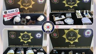 Elazığ’da uyuşturucu operasyonu: 8 şüpheli tutuklandı