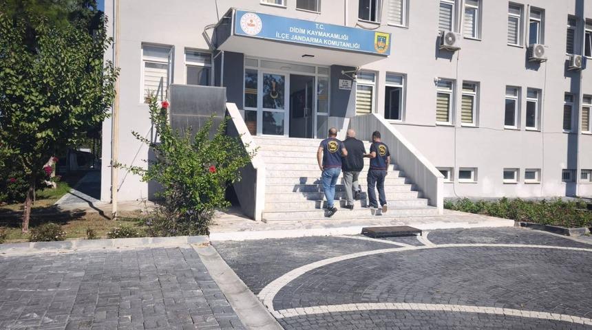 Didim’deki operasyonda yakalandı