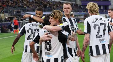 Newcastle, Şampiyonlar Ligi'nde Union Saint-Gilloise'i deplasmanda farklı mağlup etti!