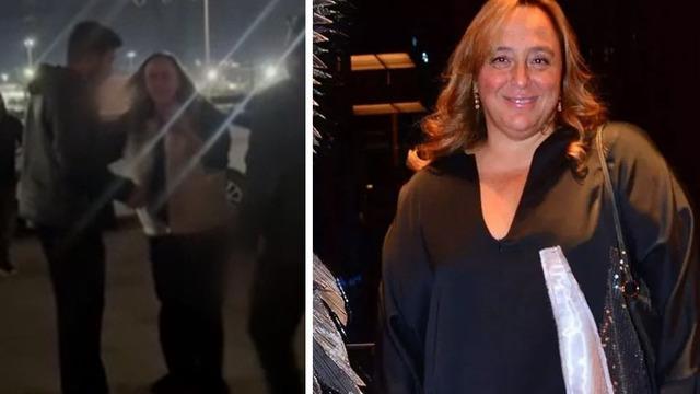 Tahliye edilen Ayşe Barım'ın ilk görüntüleri! Cezaevi çıkışına kimse gelmedi