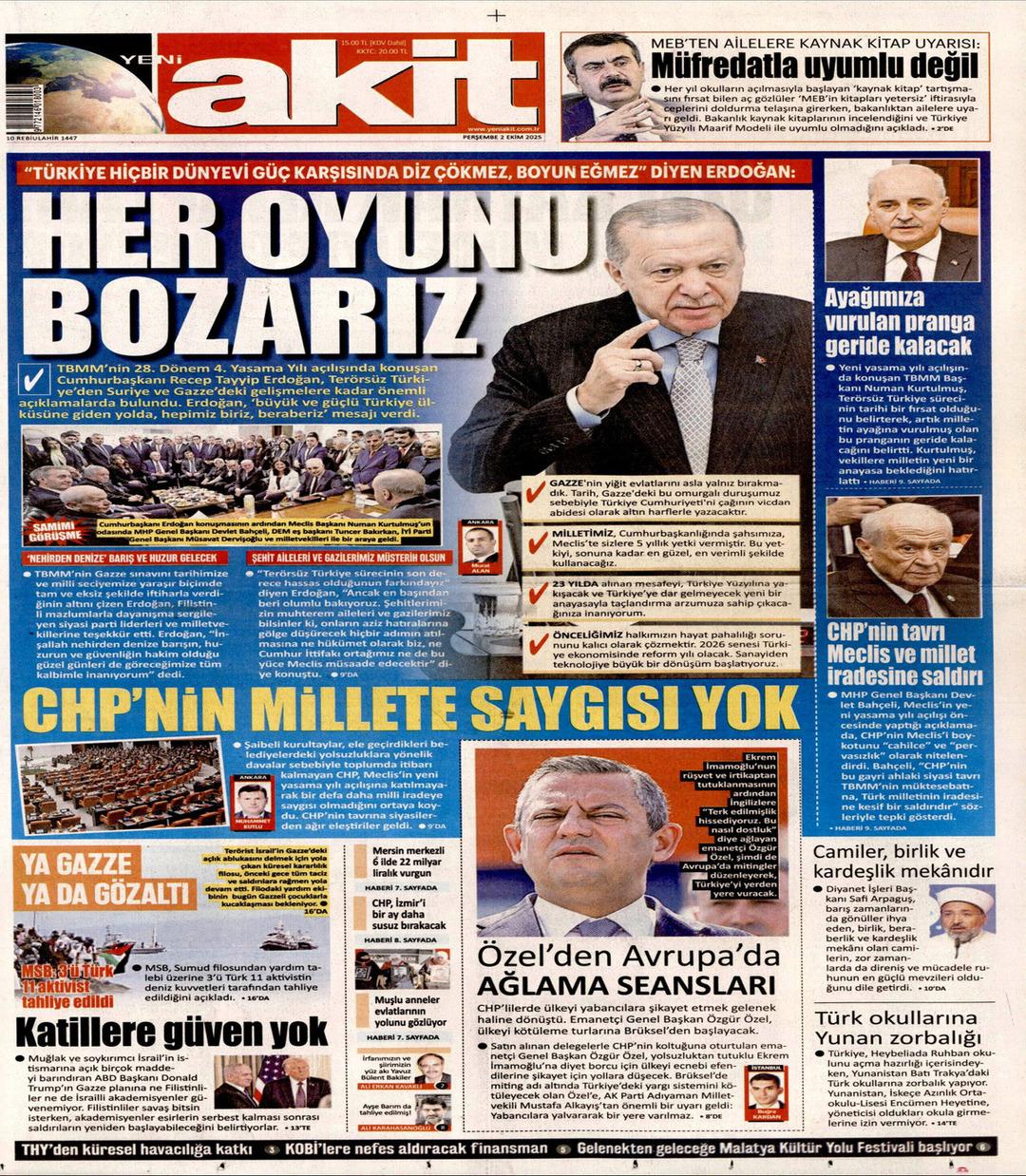 Yeni Akit Gazetesi