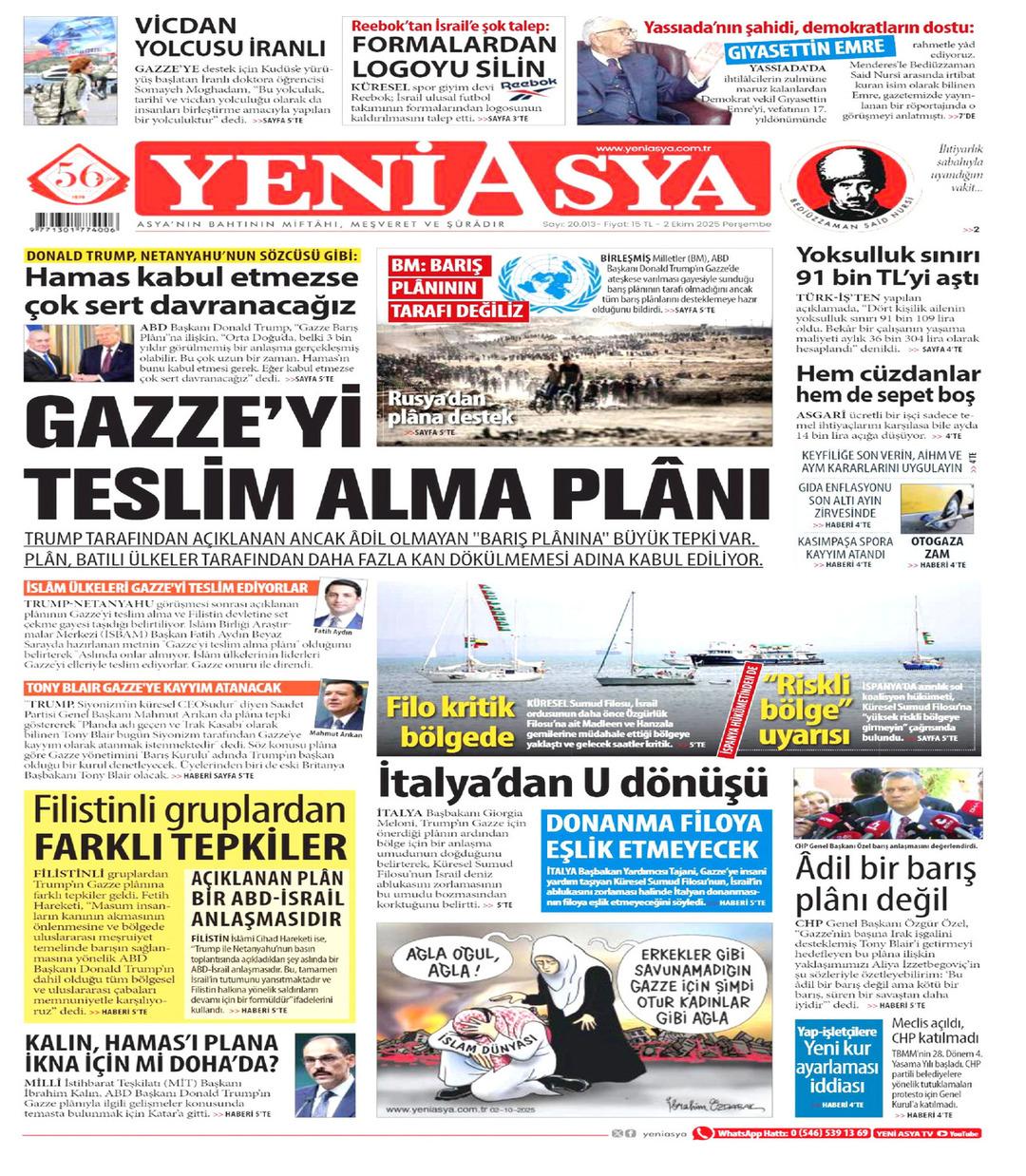 Yeni Asya Gazetesi