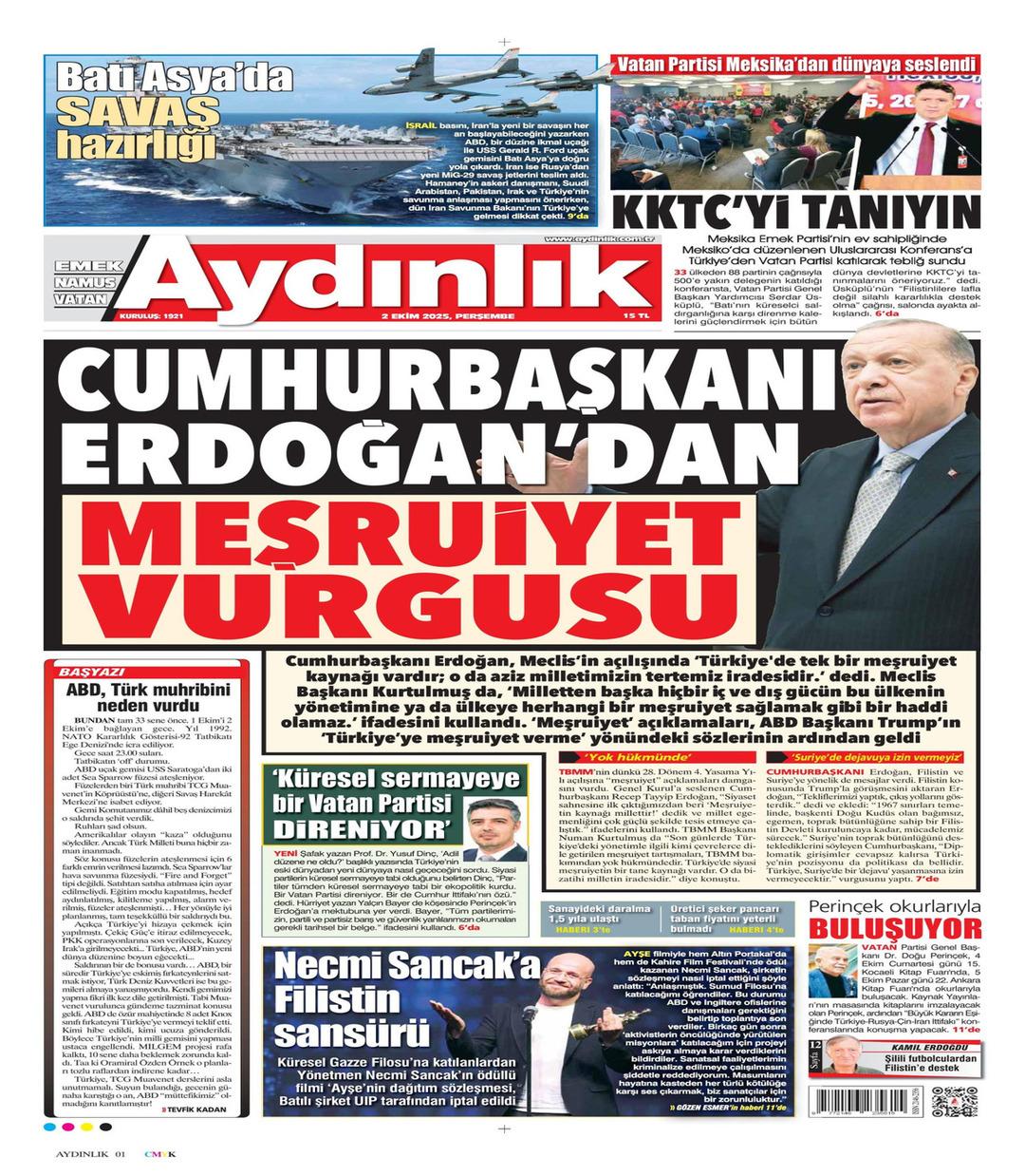Aydınlık Gazetesi